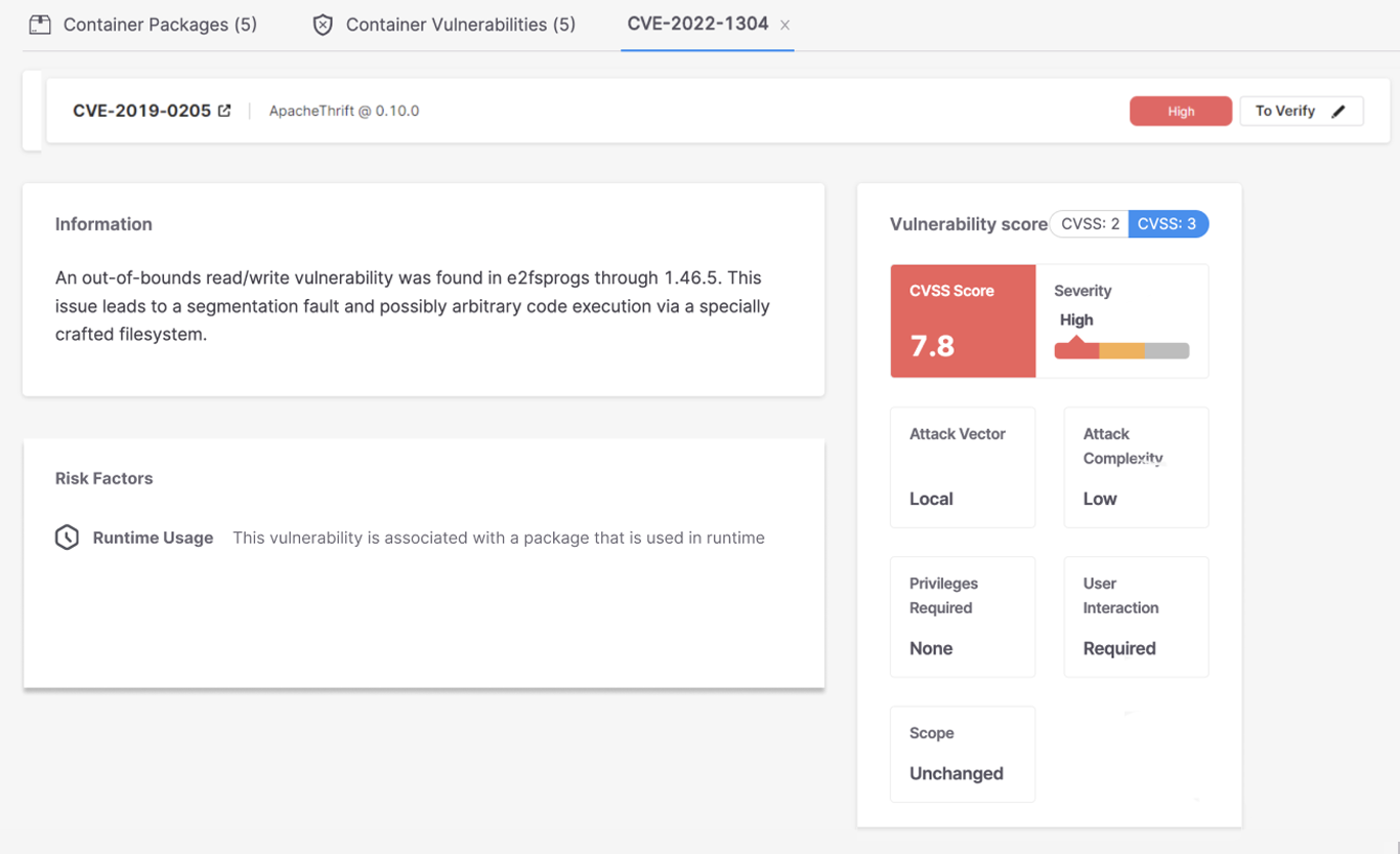 Use runtime insights to prioritize vulnerabilities