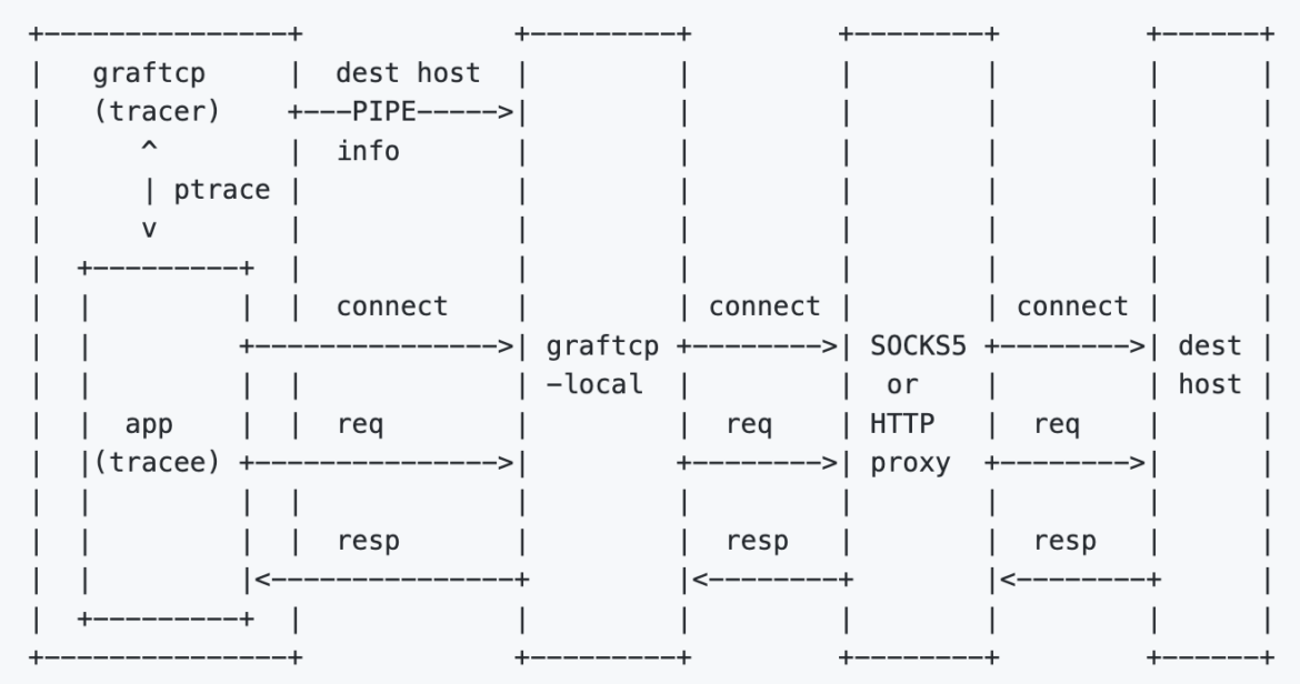 Bypassing Network Detection with Graftcp