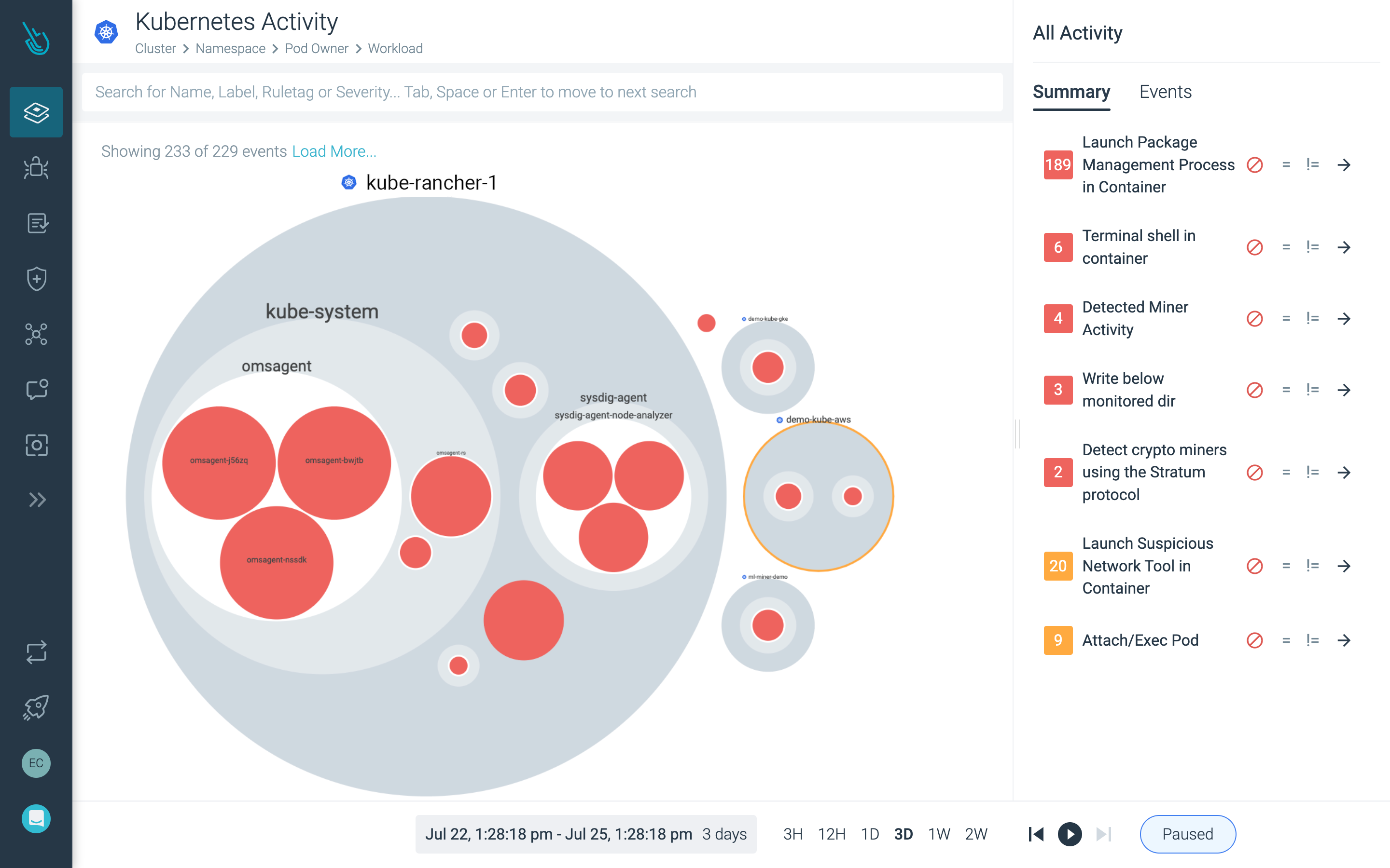 Detect and respond to runtime threats