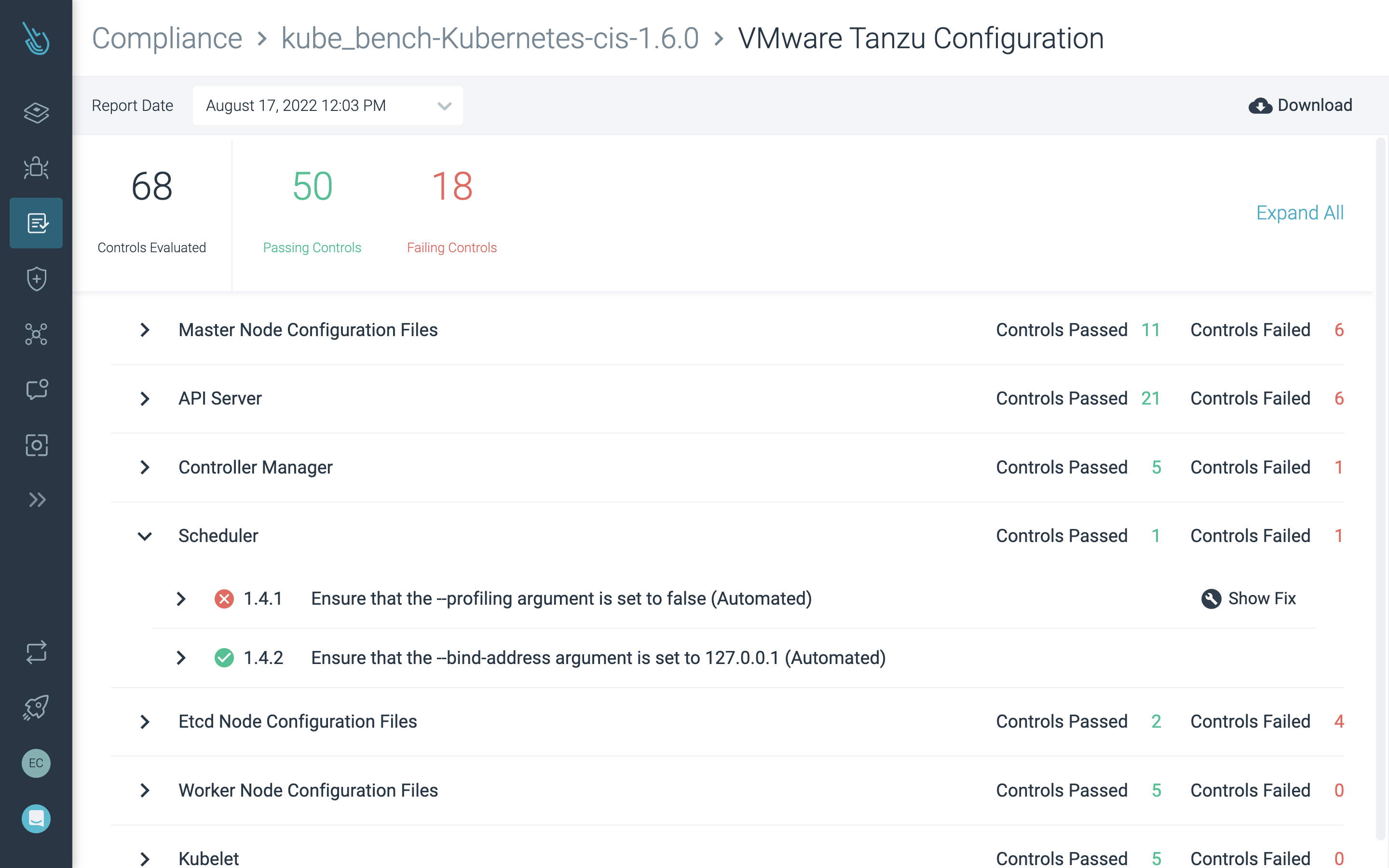 Continuously validate configurations and compliance