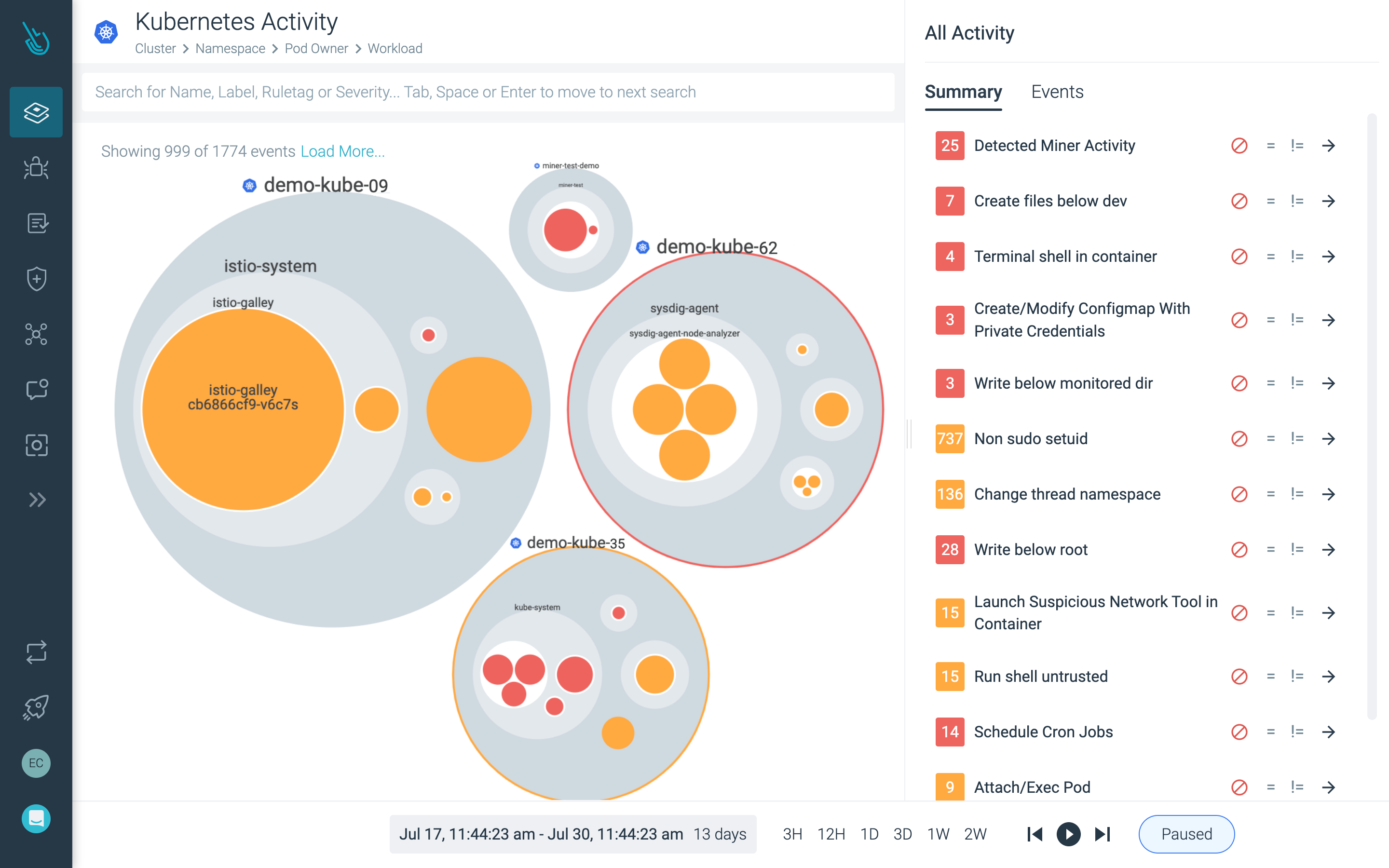 Detect and respond to runtime threats